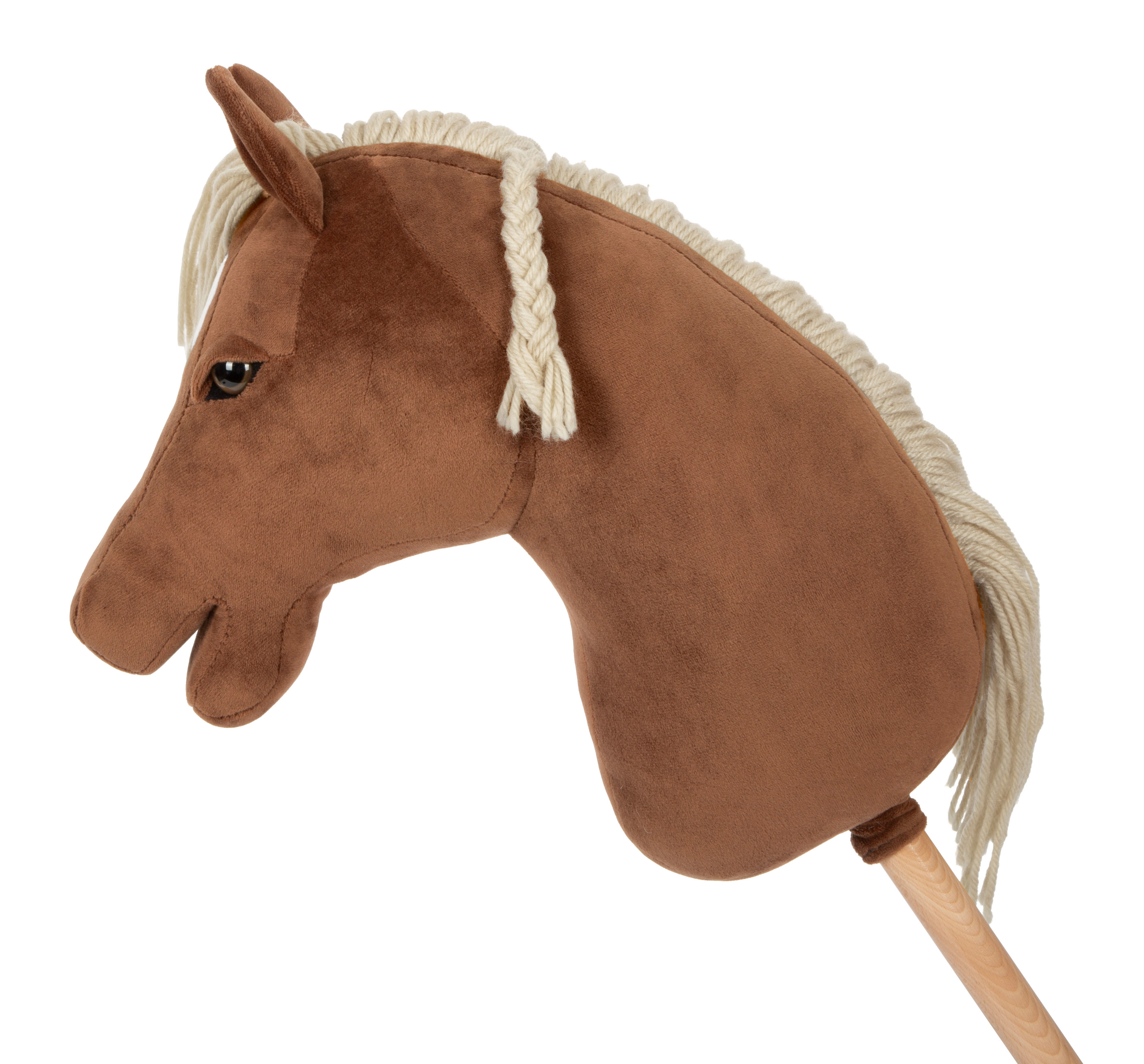 Hobby Horse dunkelbraun Rocco mit frisierbarer und flechtbarer Mähne