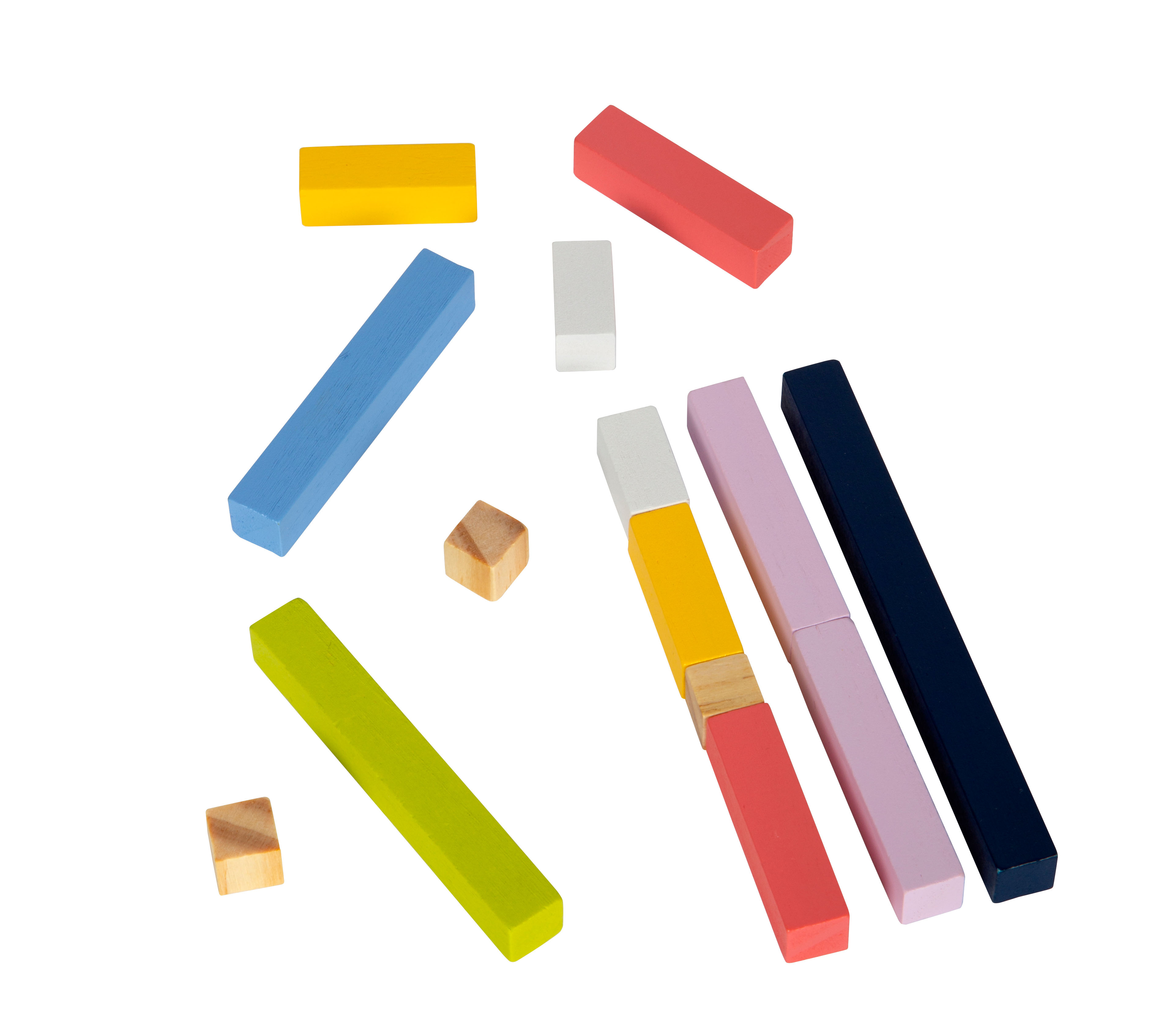 Lernbox mit Rechenstäbchen und Zahlenvergleich