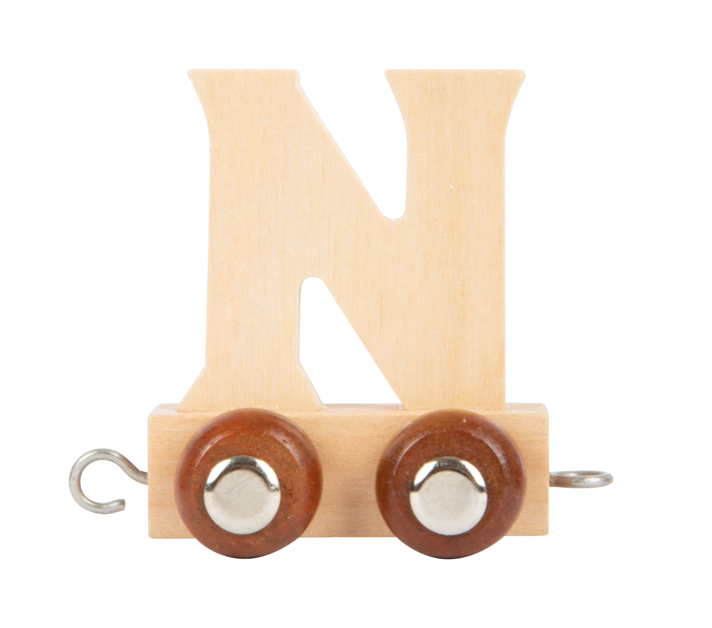 Buchstabenzug Holz N für Kinder