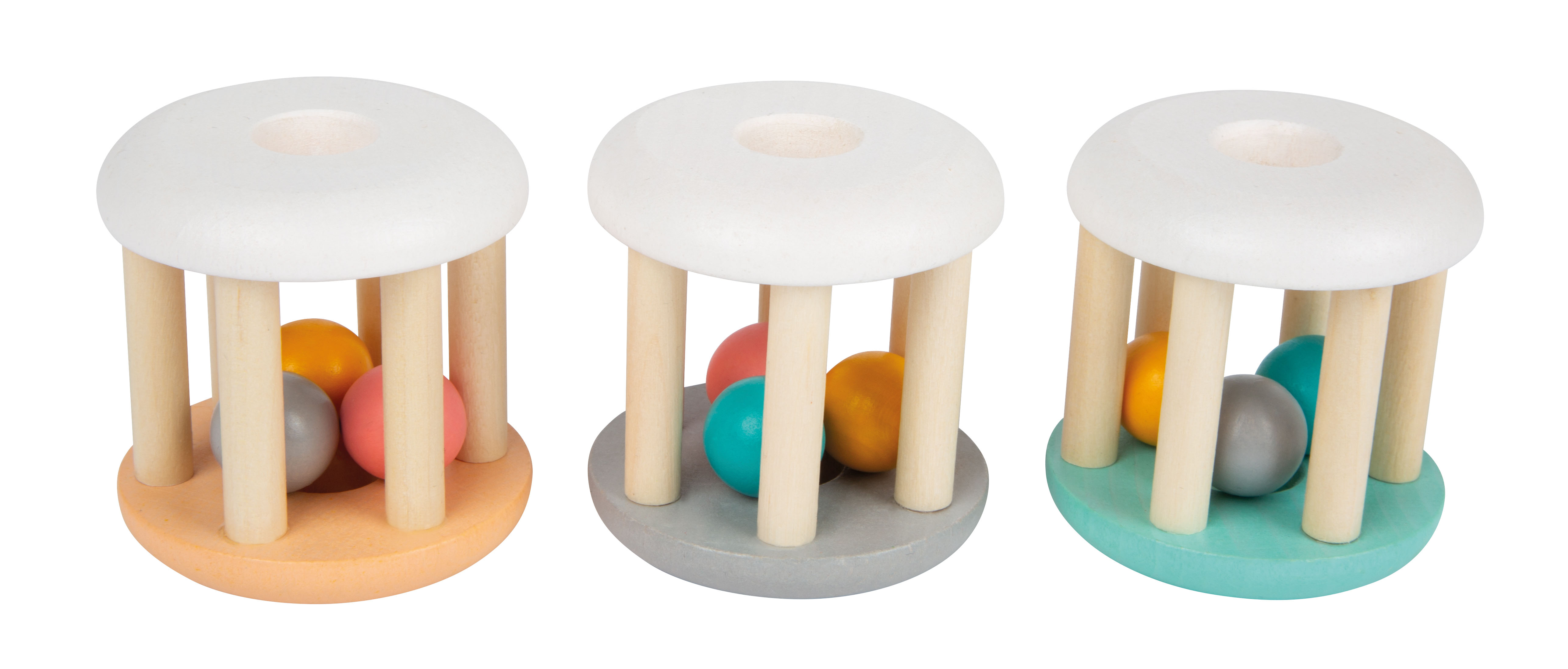 Babyrasseln Pastell für Kinder