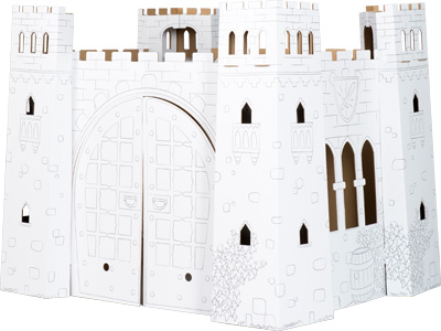 Castle Cardboard Playhouse