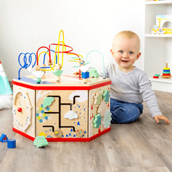 Kleinkinder Geschenk Holz Kinderspielzeug ab 1 Jahr Babyspielzeug 