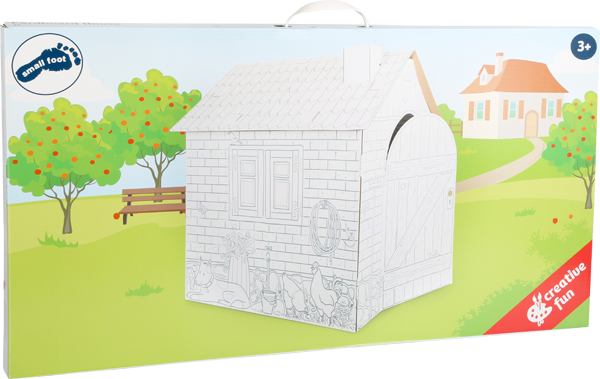 Little House Cardboard Playhouse