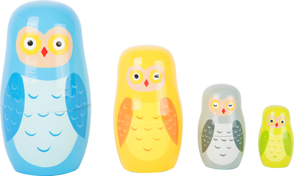 Owl Family Matryoshka