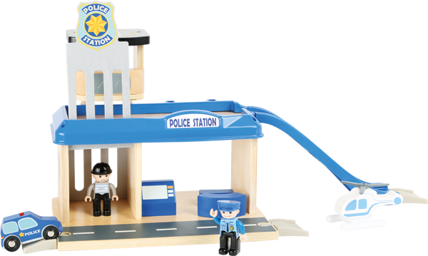 Polizeiwache mit Zubehör
