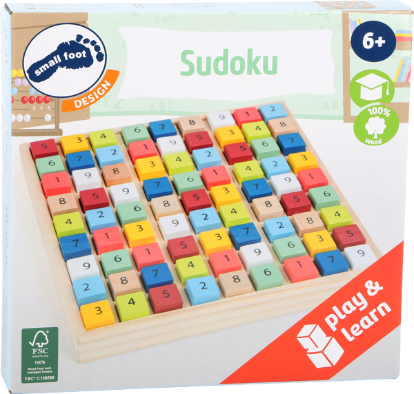 Buntes Sudoku „Educate“