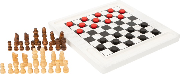 Juego de mesa ajedrez y damas