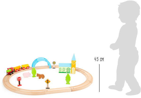 Ferrocarril de madera Ciudad y Campo