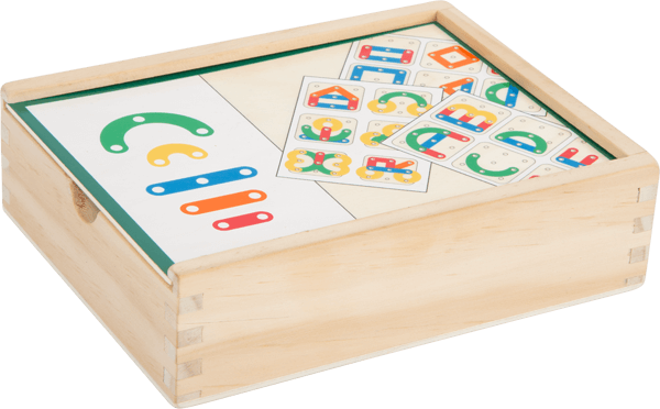 Learning Game Letters and Numbers Insertion Puzzle