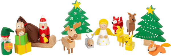 Play Set Animals' Forest Christmas