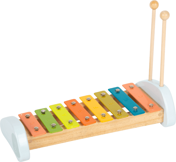 Kinder-Xylophon mit Halterung für Sticks