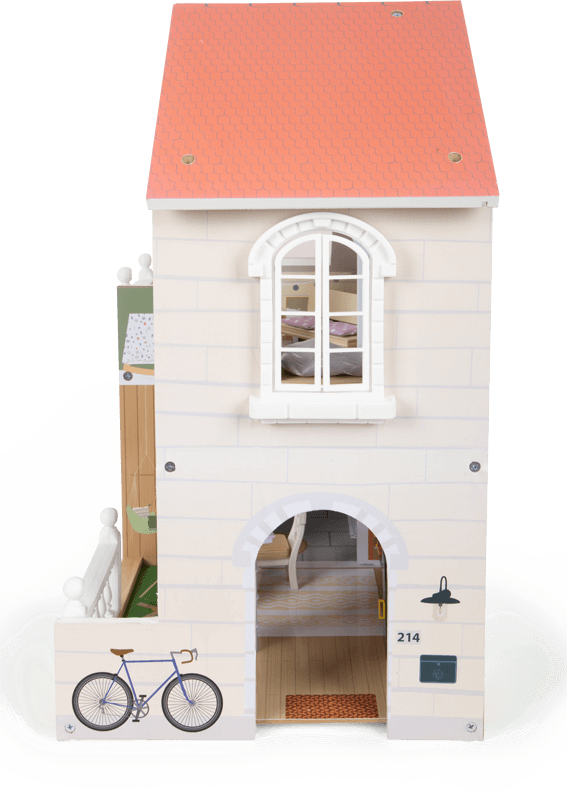 Puppenhaus mit Dachterrasse