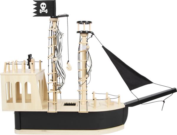 Großes Piratenschiff zum Spielen