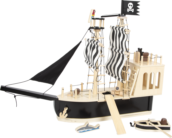 Piratenschiff mit Zubehör zum Spielen