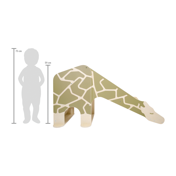 Toboggan d'intérieur Girafe « Wildlife »