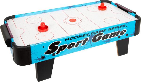 Air-Hockey-Set mit Spielfeld und Pucks