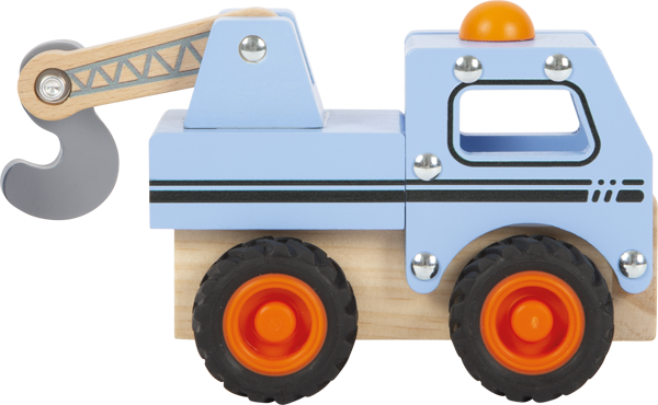 Abschlepp-Fahrzeug aus Holz für Kinder