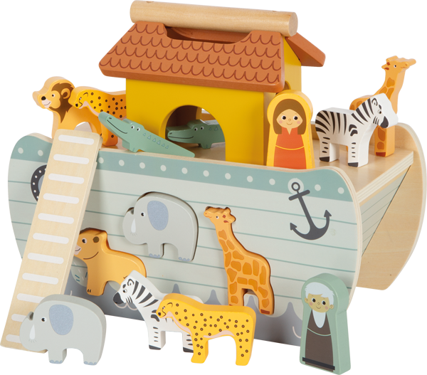 Noah's Ark Shape-Fitting Game &quot;Safari&quot;