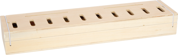 Sortierspiel-Box aus Holz für Kinder