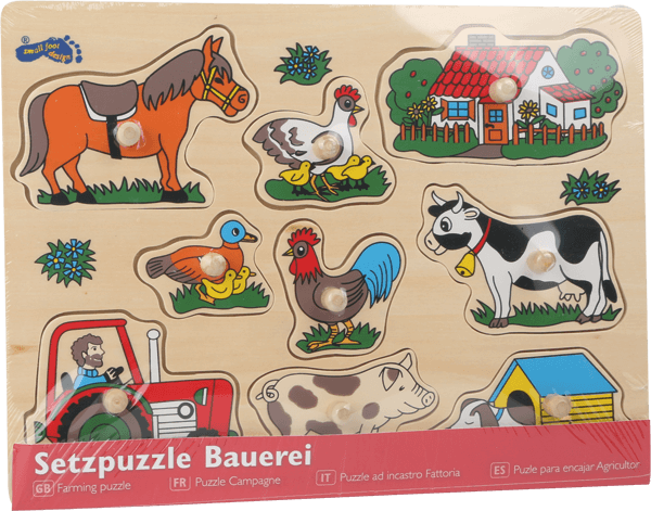 Setzpuzzle Bauerei