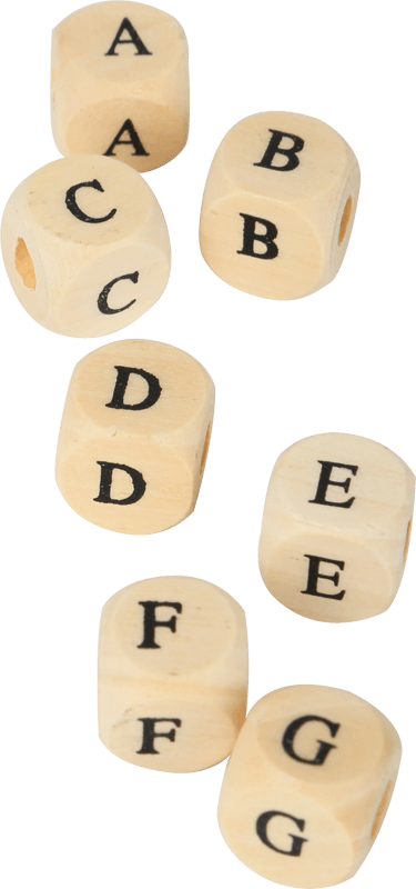 Lettres alphabet