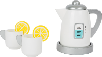 Kit de thé avec bouilloire pour la cuisine d'enfant
