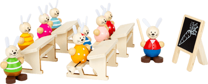 Rabbit's School Play Set