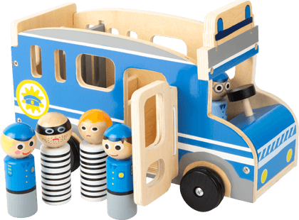 XL Toy Police Bus