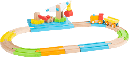 Junior Crane Wooden Toy Train