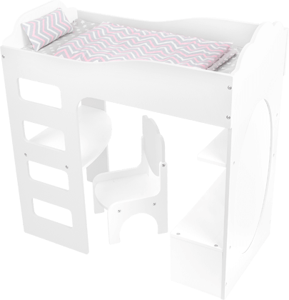 Doll´s Loft Bed with Desk