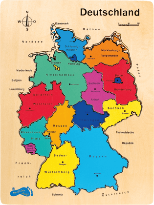 Holzpuzzle Deutschland