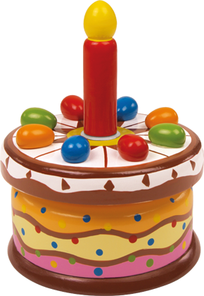 Boîte à musique Gâteau d‘anniversaire