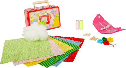 Children's Suitcase Sewing Set