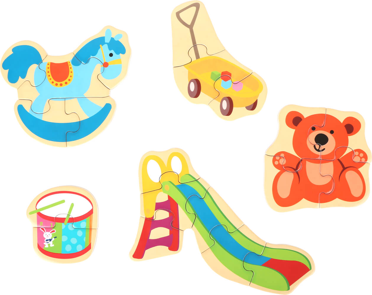 Small Foot Wooden Everyday Objects Puzzle 