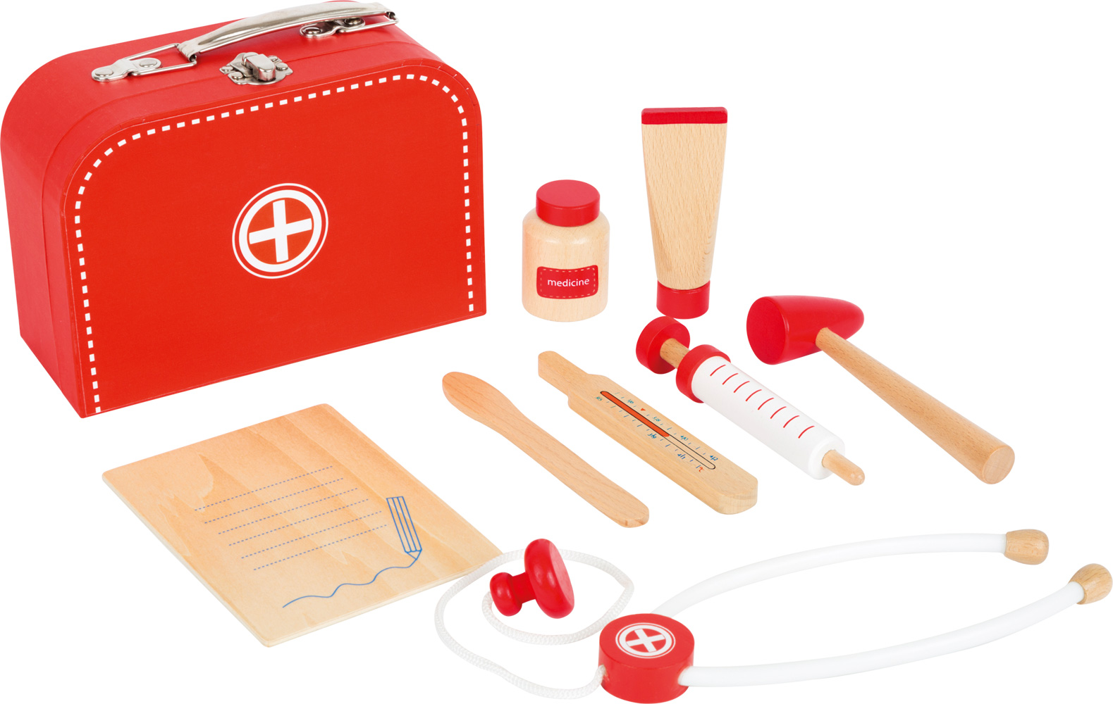 18Pcs Weihnacht Geschenk Arztkoffer Doktortasche Medizintasche Kinder Spielzeug 