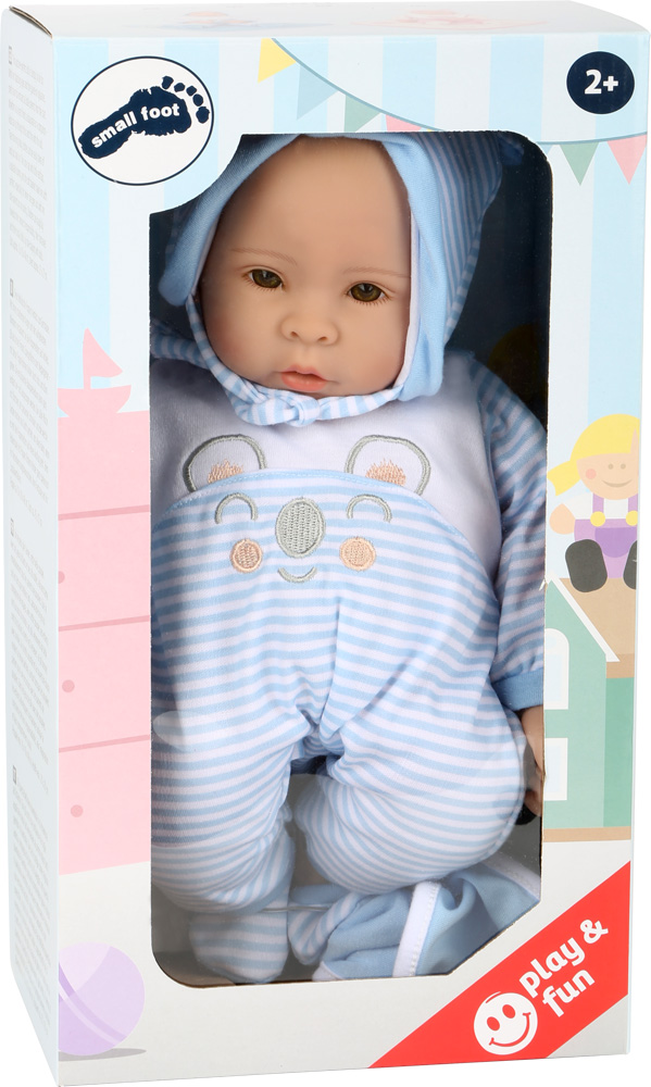 Puppe Lukas mit Zubehör für Kinder Babypuppe Mädchen Kinderpuppe Spielzeugpuppe 