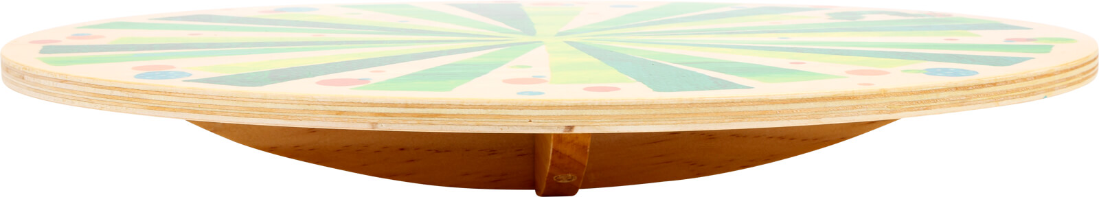 Raupe Nimmersatt Balancierbrett Balanceboard aus Holz 