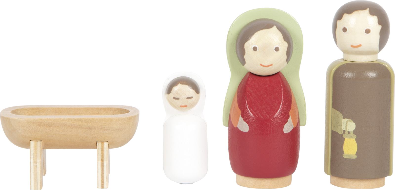 Crèche de Noël petit monde poupées à crochets jouets faits main waldorf  montessori eyfs jouet pour enfants jouet en bois noël chrétien -  France