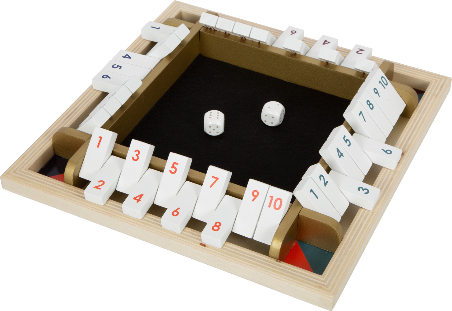 Shut The Box XL - rasantes, kurzweiliges Würfelspiel – ROMBOL