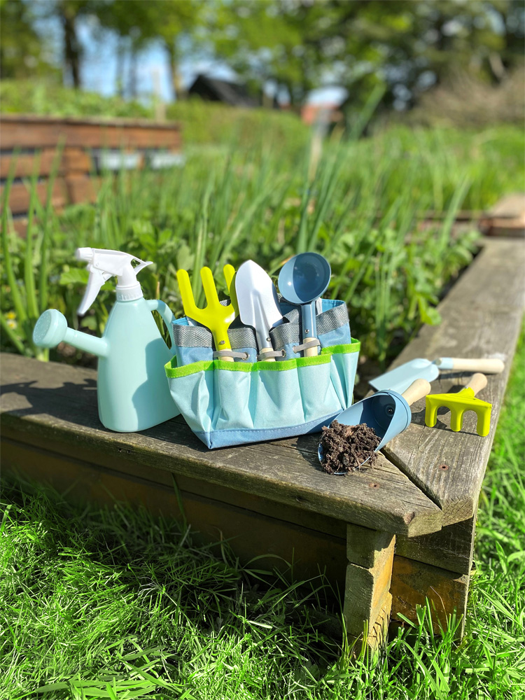 Ensemble Outils de jardin 7 pièces, outils de jardin avec sac