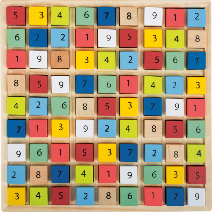 Sudoku multicolore &quot;Educate&quot;
