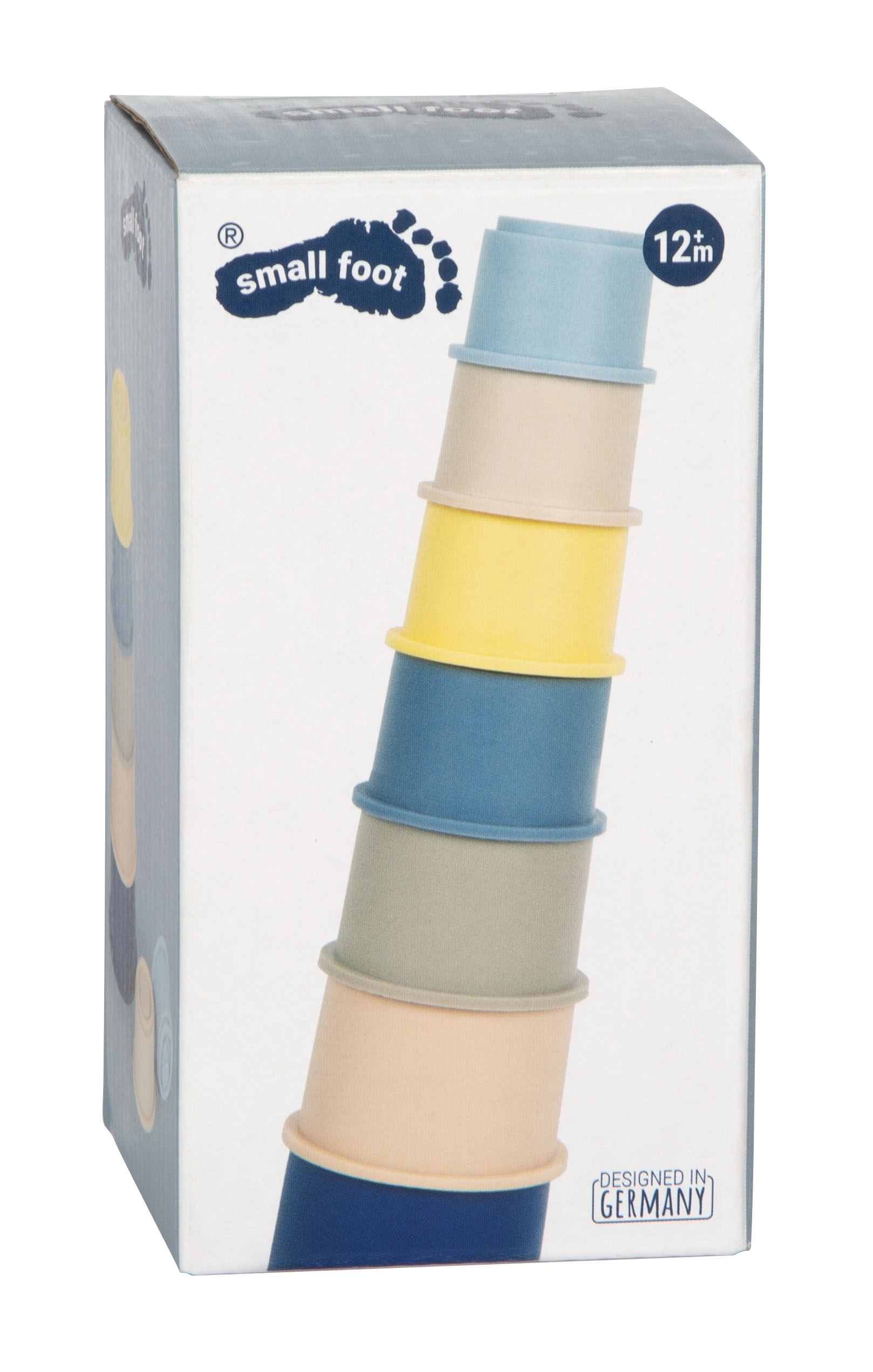Verpackung von Silikon Stapelbecher-Set