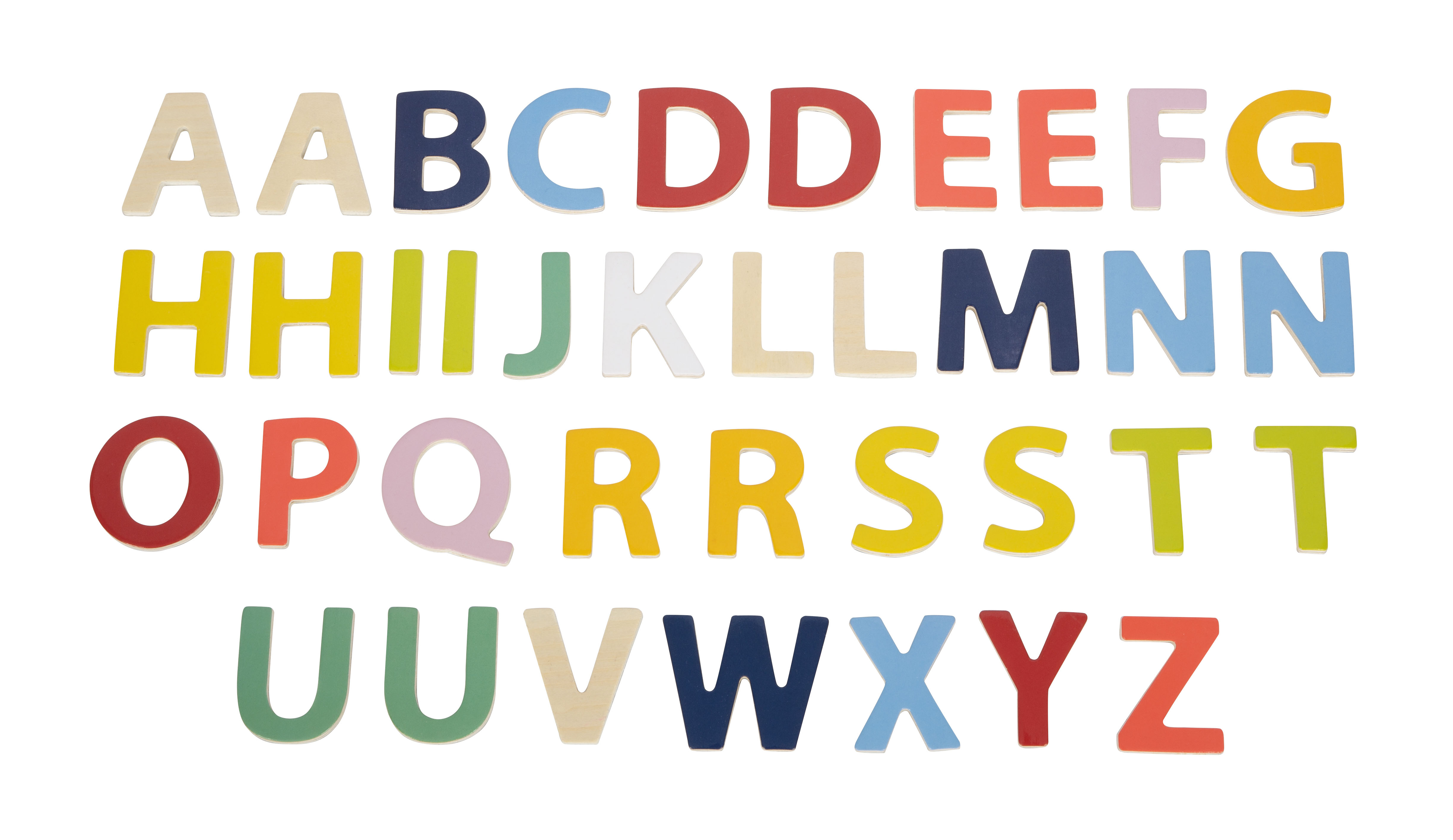 Bunte Magnetbuchstaben „Educate“ für Kinder