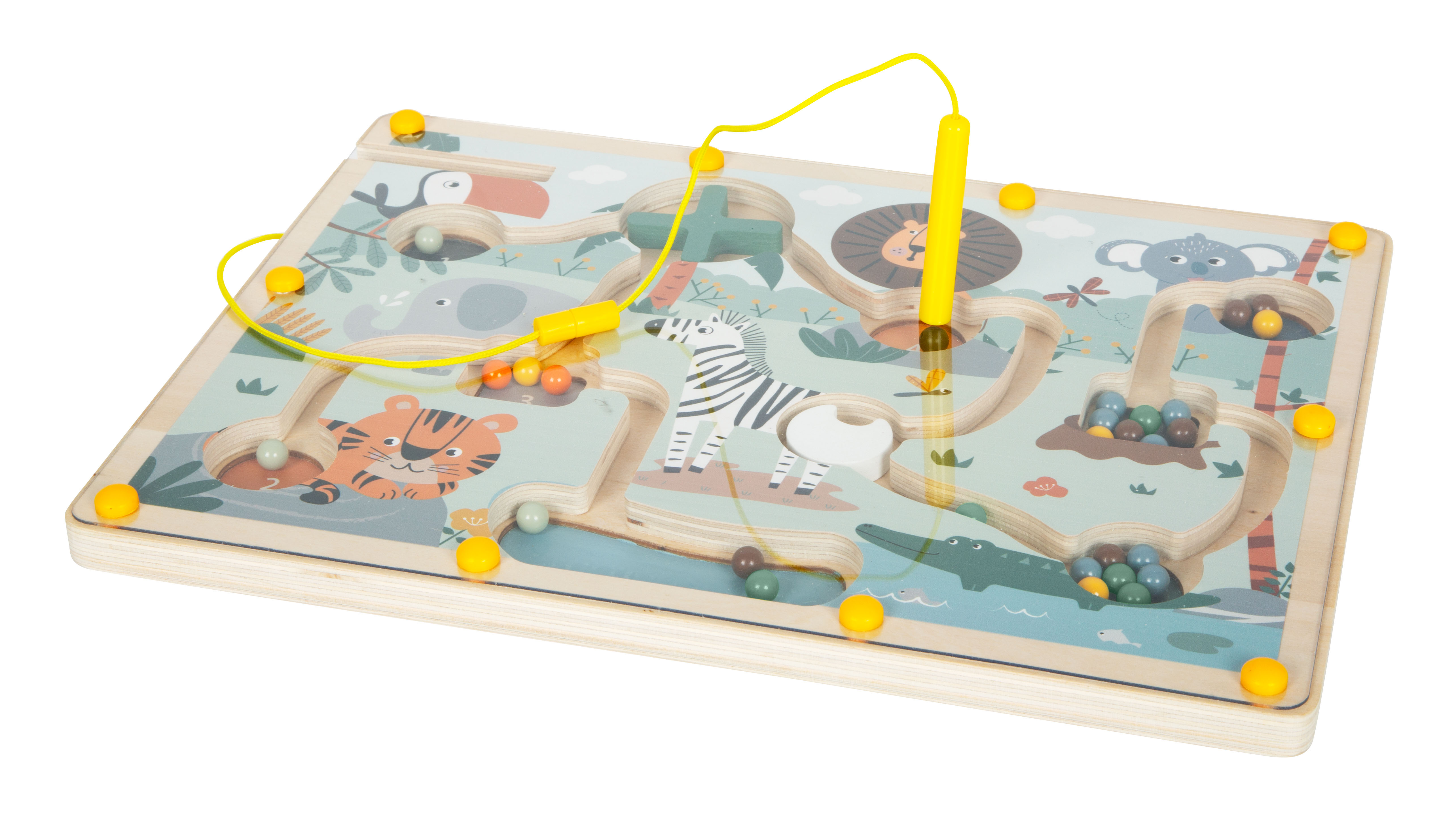 Magnetisches Labyrinth Safari Stift Magnet