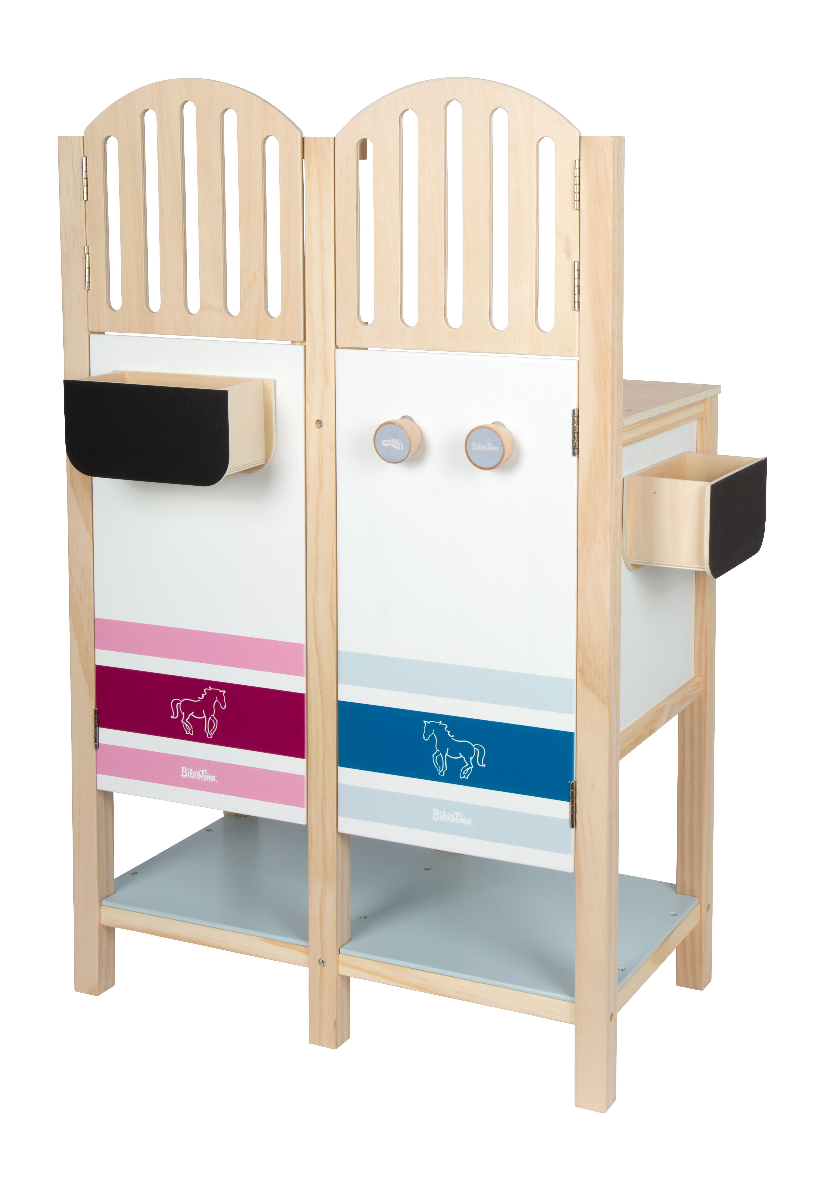 Bibi & Tina Hobby Horse Pferdestall aus naturbelassenem Holz