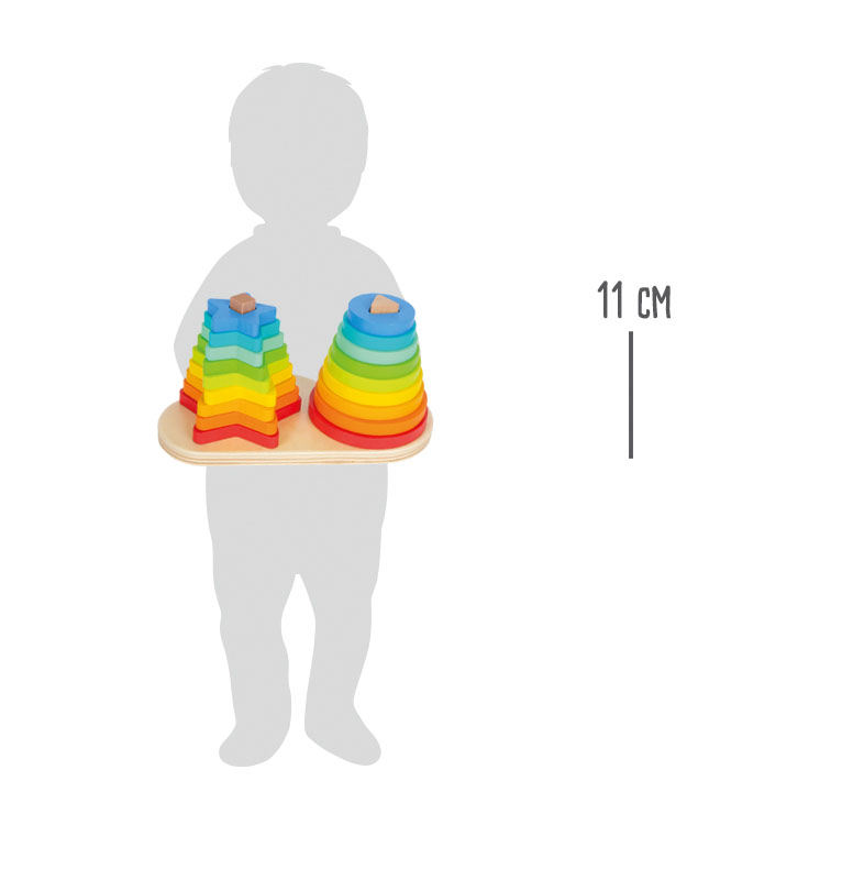 Steckspiel Regenbogen für Kinder
