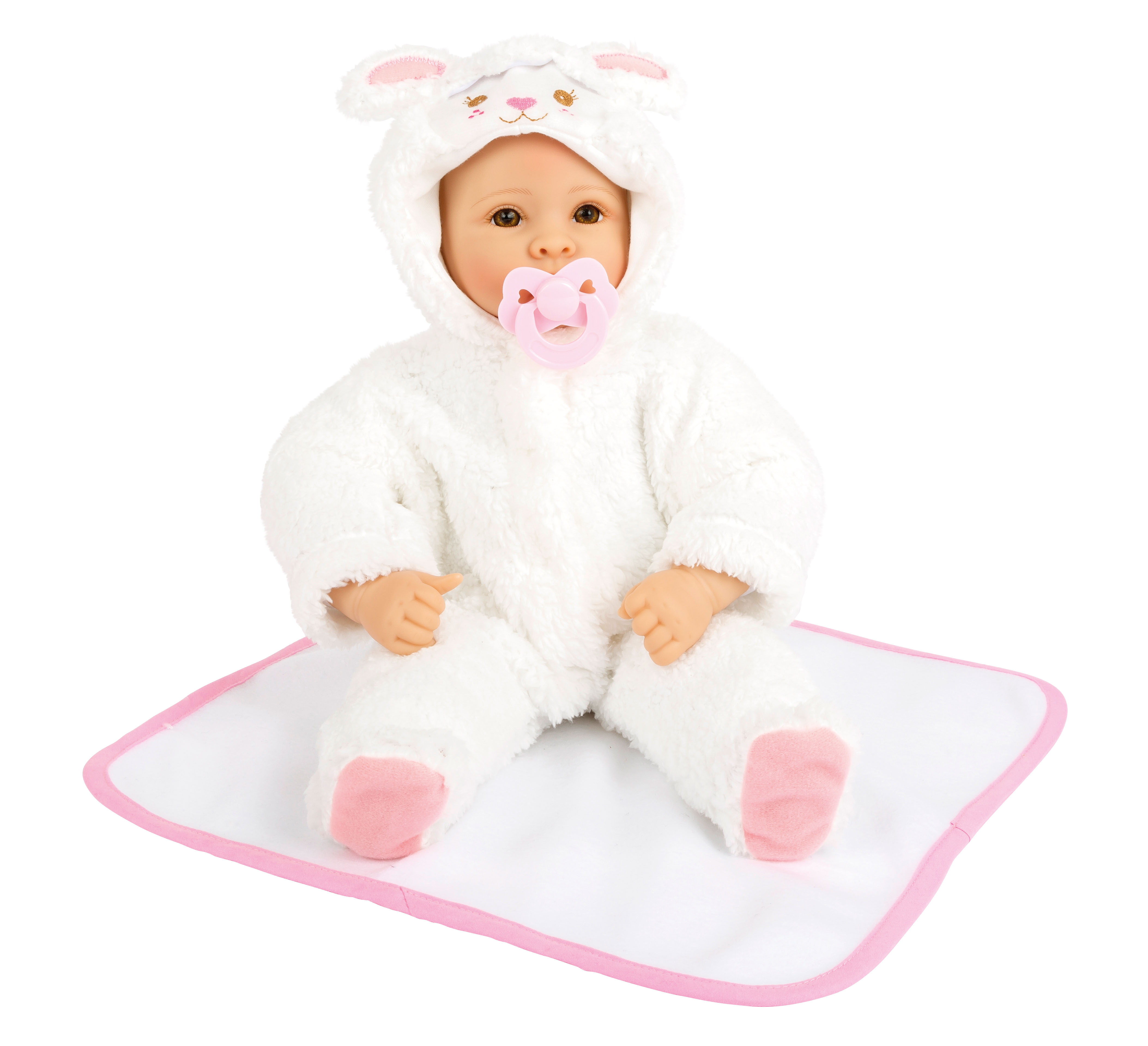 Babypuppe Lämmchen für Kinder