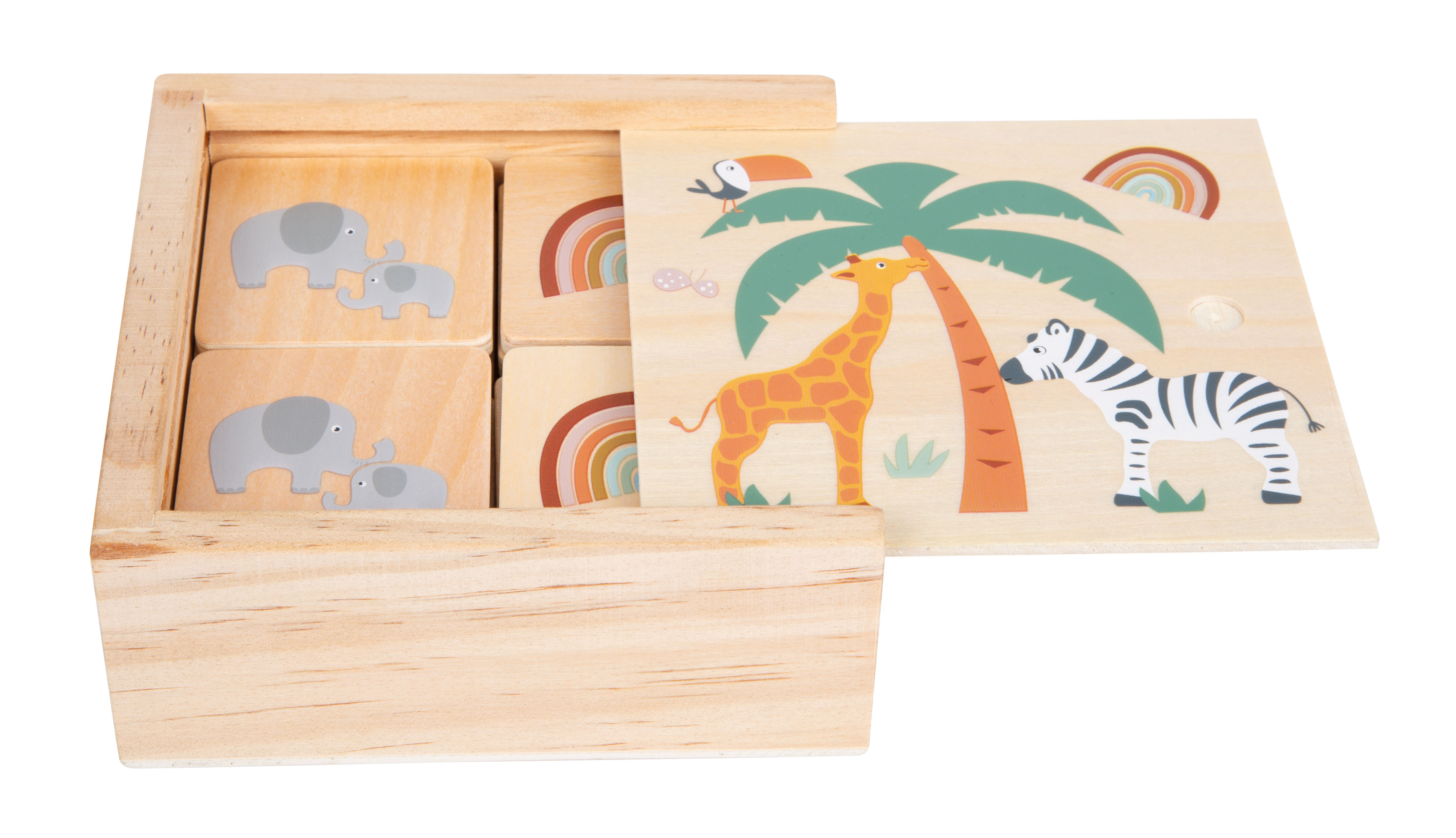 Memo „Safari“ für Kinder