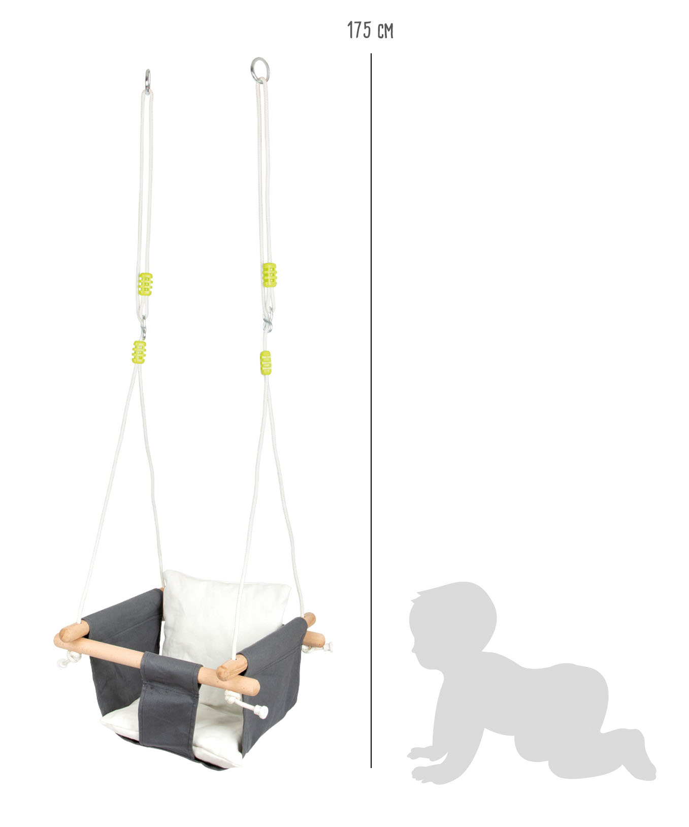 Babyschaukel Komfort für Kinder