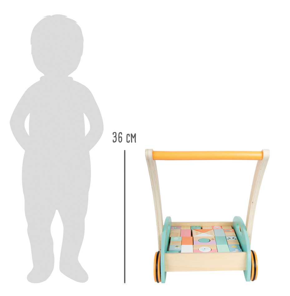 Lauflernwagen Pastell für Kinder